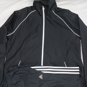 ladies black adidas tracksuit
